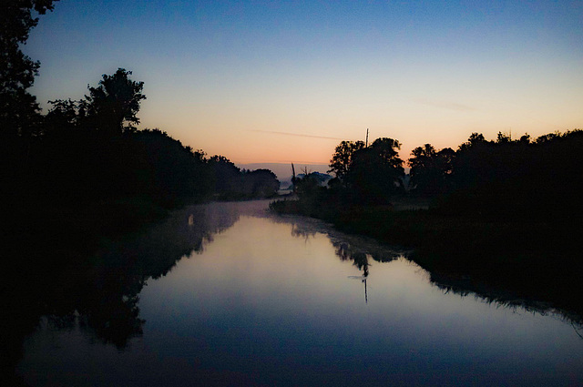 Urstromtal frühmorgens