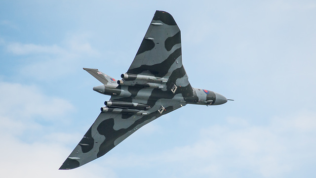 XH588 Last Airworthy Vulcan Bomber