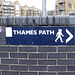 Thames Path sign