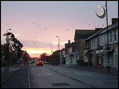Cowley Road sunrise