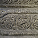 ramsbury church, wilts (3) c9 coped tomb slab with adorsed lions as on the cross