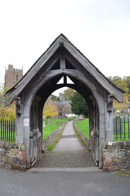 Dunster, Entrance to the Cemetery