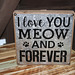 Photo # 5~~  just one of several similar romantic plaques scathered throughout the venue :))  (someone loves a cat) :))