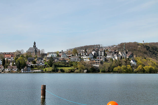 Blick vom Hagener Ufer auf Alt-Wetter / 11.04.2022