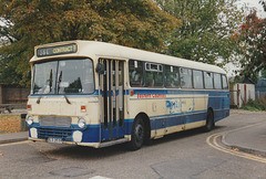 First Eastern Counties LA810 (DLS 353V) in Mildenhall - Early Nov 1995