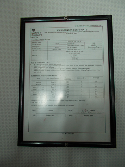 tbi - MCA certificate
