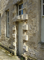 rousham park, oxon ;c18 stable block by kent c.1740