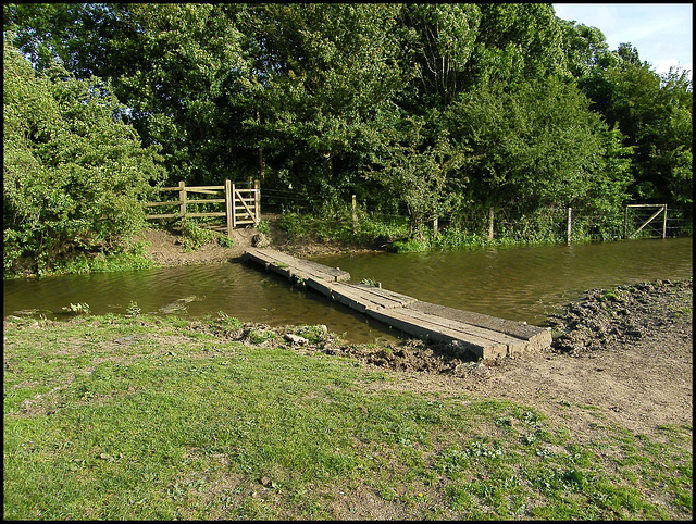 bridge to Burgess Field