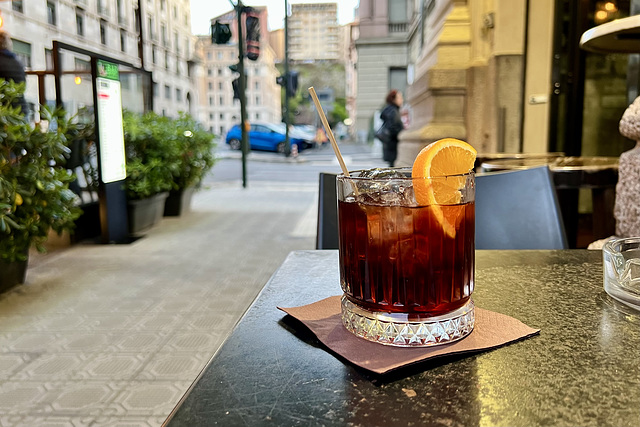 Genova 2025 – Negroni affumicato