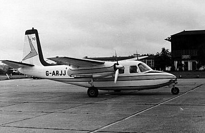 Rockwell Aero Commander 520 G-ARJJ