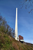 Schornstein des ehemaligen Cuno-Kraftwerks (Herdecke) / 11.04.2022