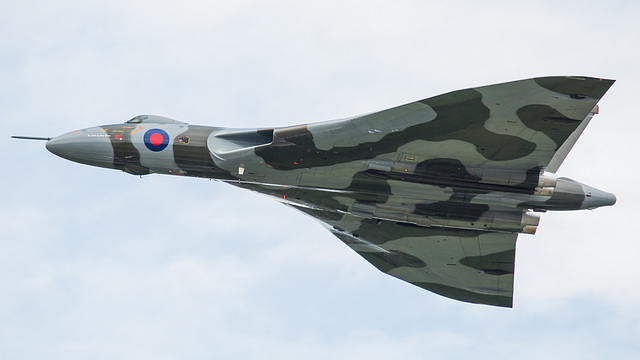 XH588 Last Airworthy Vulcan Bomber