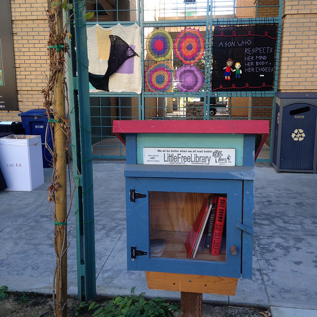 Little Free Library at LMU