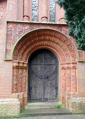 Door to Watts Chapel
