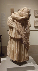 Marble Statue of a Girl Holding a Pet Animal in the Metropolitan Museum of Art, February 2012