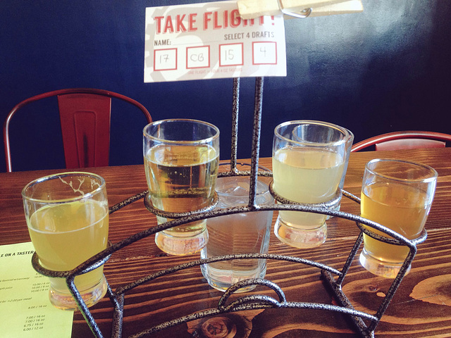 Flight of Ciders and Mead