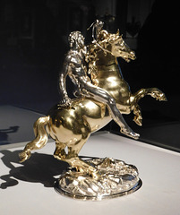 Drinking Cup in the Form of a Horse and Rider in the Metropolitan Museum of Art, February 2020