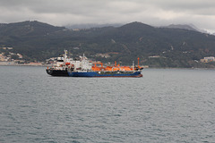Schiffe im Hafen von Ceuta