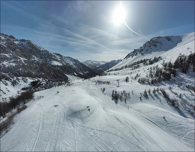 la neve in val di Susa