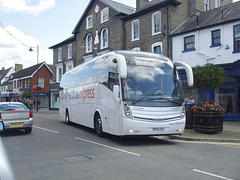 Ambassador Travel (National Express contractor) 211 (BF63 ZSL) in Newmarket - 18 Aug 2017 (DSCF9291)