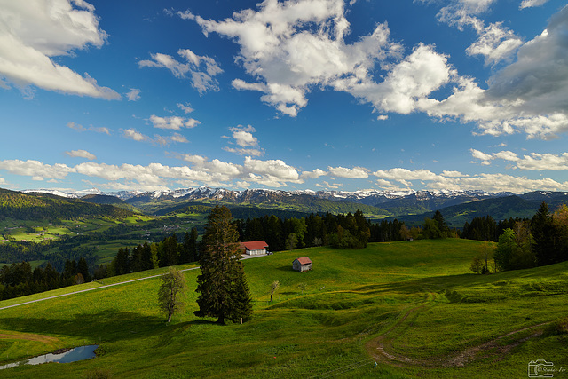 Blick in die Österreichischen Alpen