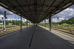 Der längste Bahnsteig Deutschlands