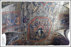 Le plafond peint des Dominicaines à Dinan (22)