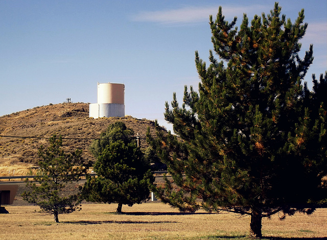 Water on a hill