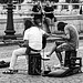 Music on the Tiber banks in Rome