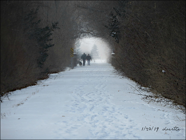 Husky weather.