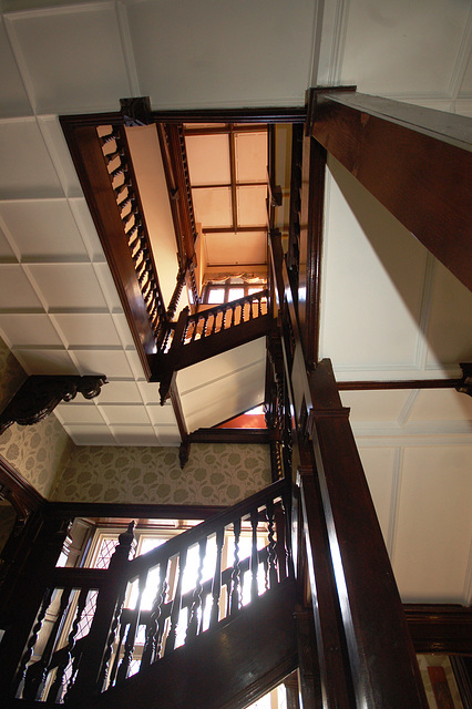 Staircase, Dunston Hall, Norfolk