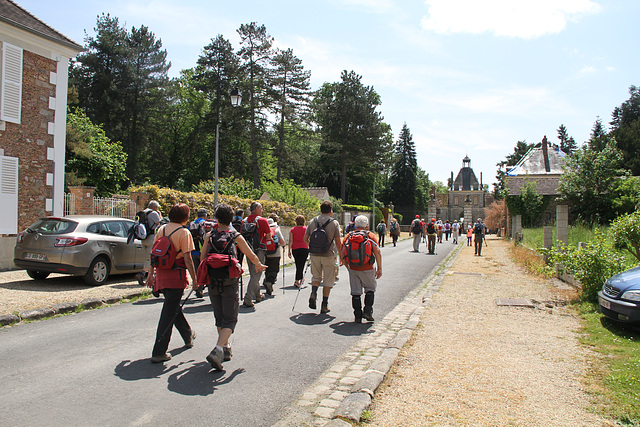 Randonnée La Chapelle Gauthier - Bombon - 21/05/2016