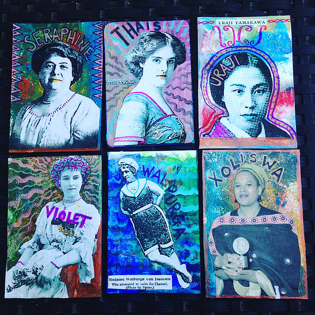 WikiWomen postcards S-X