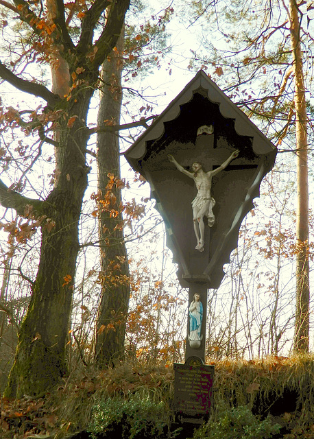 Wegkreuz in Franken