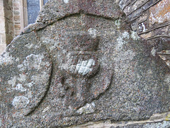 bovey tracey church, devon  c17 tomb of maria forbes +1655 (8)