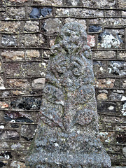 bovey tracey church, devon  c17 tomb of maria forbes +1655 (5)