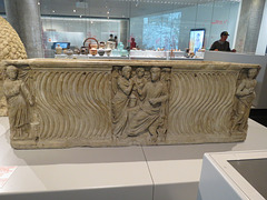 Musée de l'Histoire de Marseille : sarcophage.