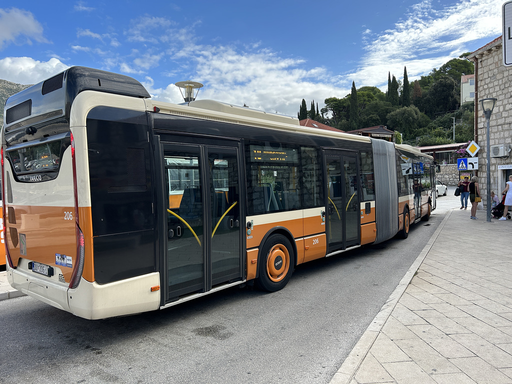 Libertas Dubrovnik 206 (DU 206 LD) at Cavtat, Croatia – Oct 2023 (JLS IMG-1423) Photo by Jane Slater