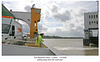 Woolwich Ferry London 1 9 2008 pulling away from north pier