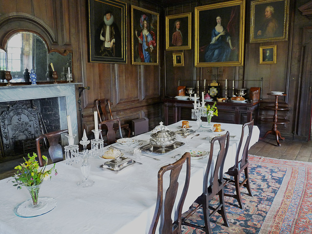 Canons Ashby House- The Dining Room