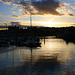 Scarborough Marina & Harbour at Sunset 10th March 2009