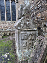 bovey tracey church, devon  c17 tomb of maria forbes +1655 (3)