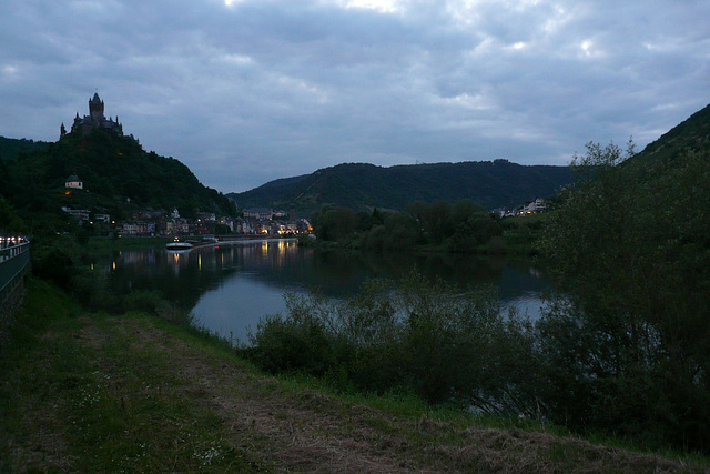 Cochem At Dusk