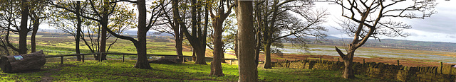 Hill fort panorama