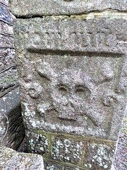 bovey tracey church, devon  c17 tomb of maria forbes +1655 (4)