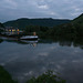 Cargo On The Mosel At Dusk