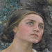Detail of Joan of Arc by Bastien-Lapage in the Metropolitan Museum of Art, May 2025