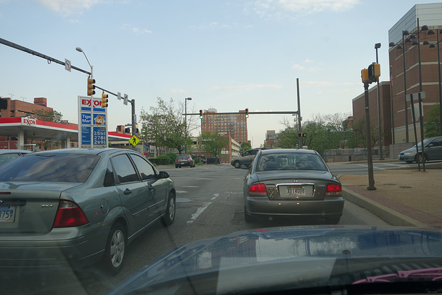 No one on the streets in Baltimore