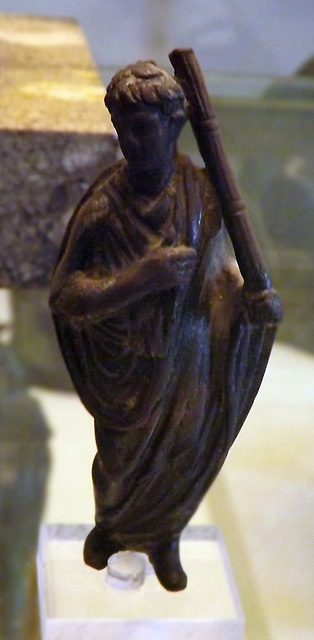 Roman Statuette of a Lictor in the Vatican Museum, July 2012