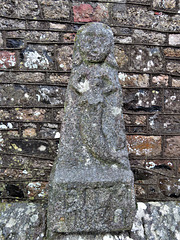 bovey tracey church, devon  c17 tomb of maria forbes +1655 (2)